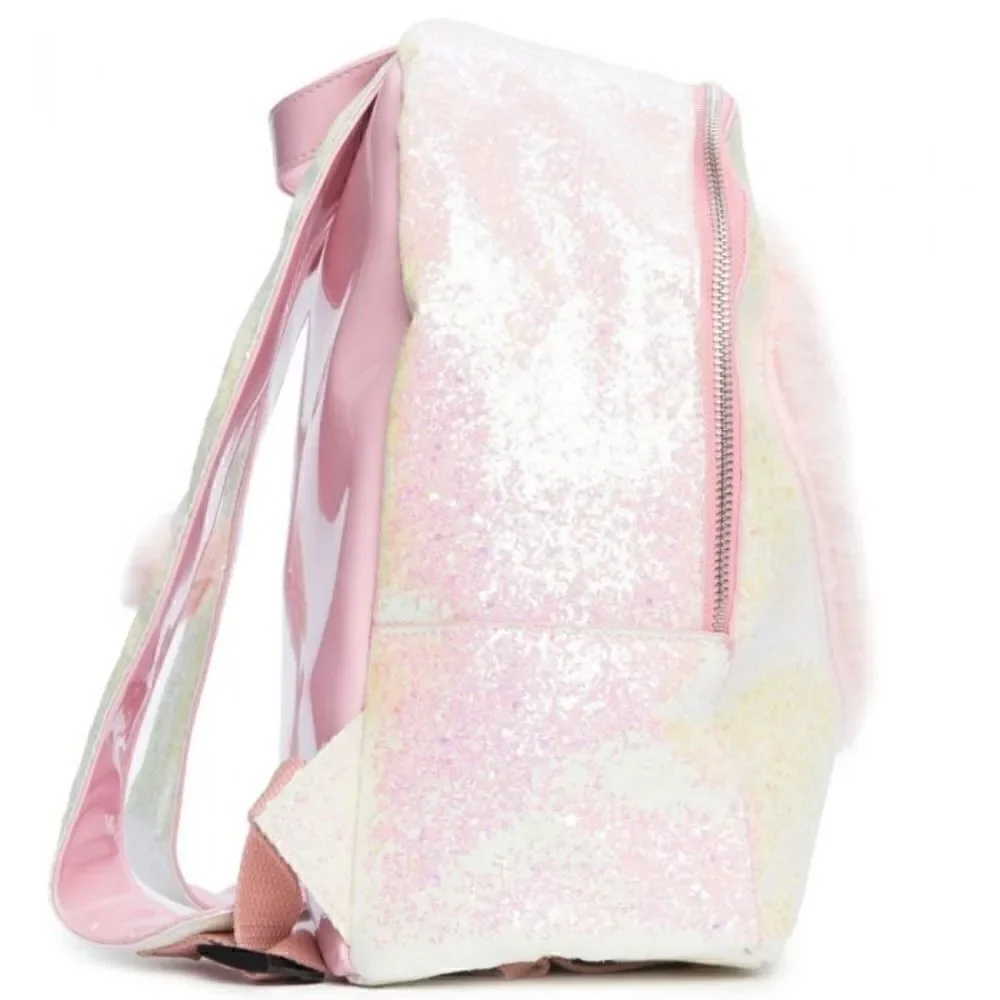 HOST PICK! Yru Pink Heart Purse Backpack Bag